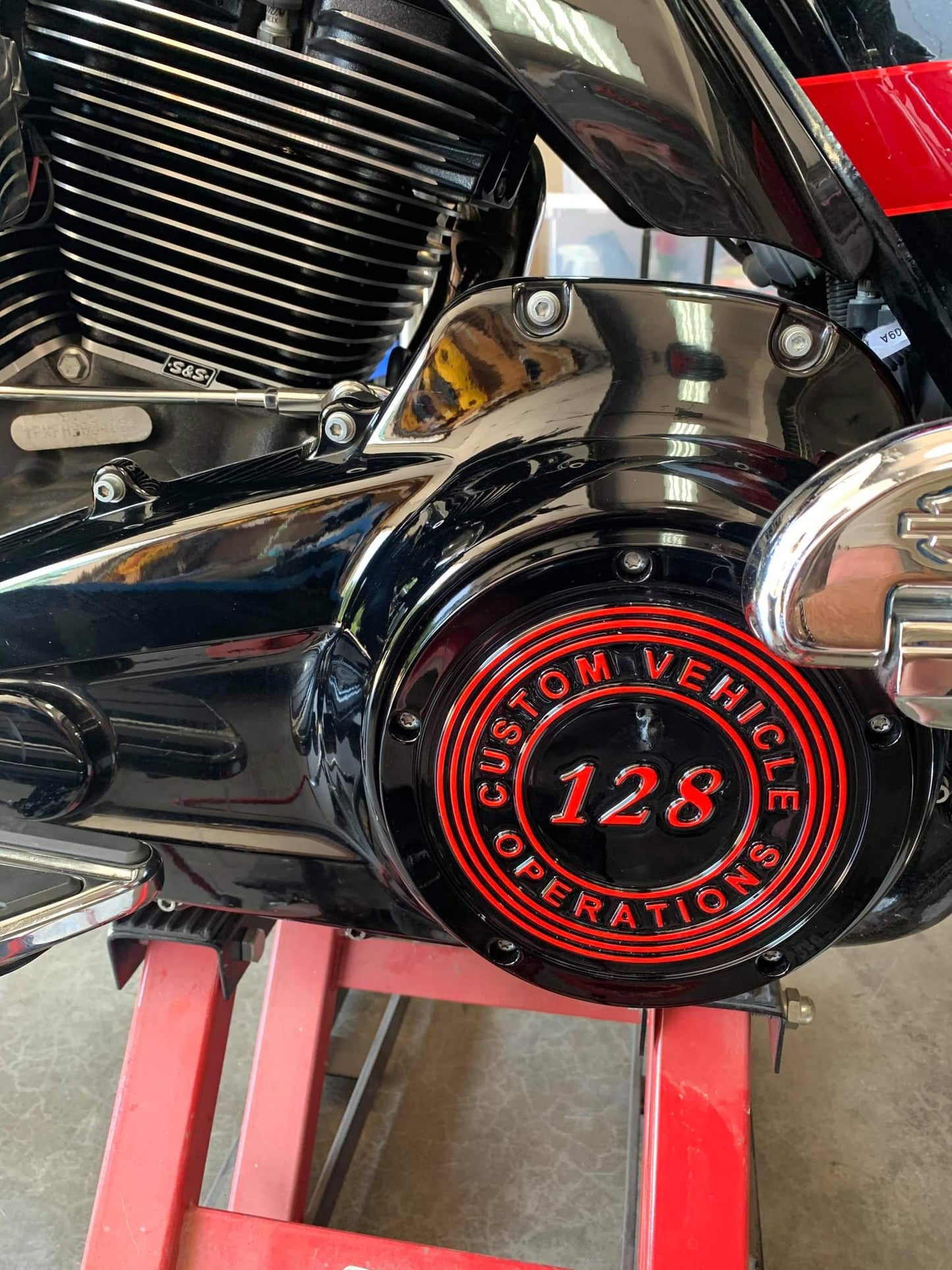 CVO engine size derby cover