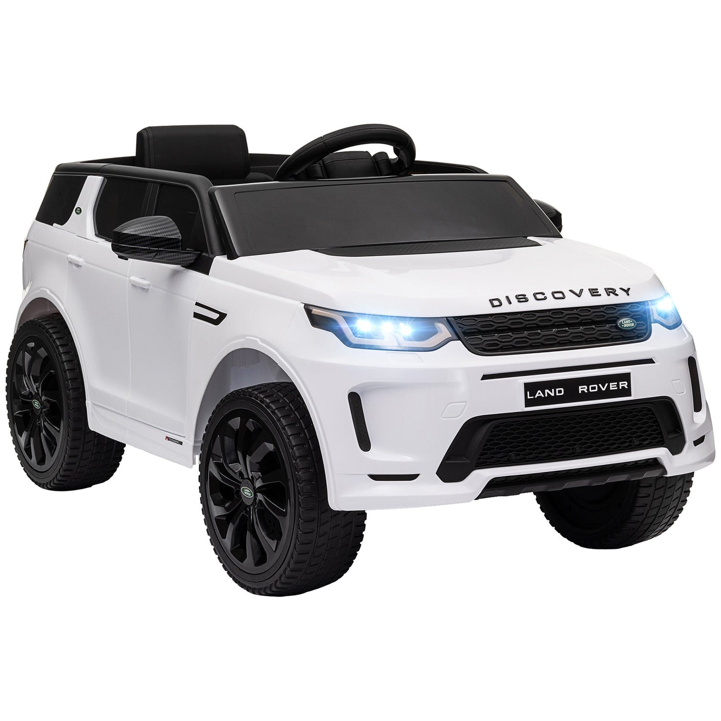 12V Kids Electric Ride-On Car with Remote Control, Soft Start, and LED Lights