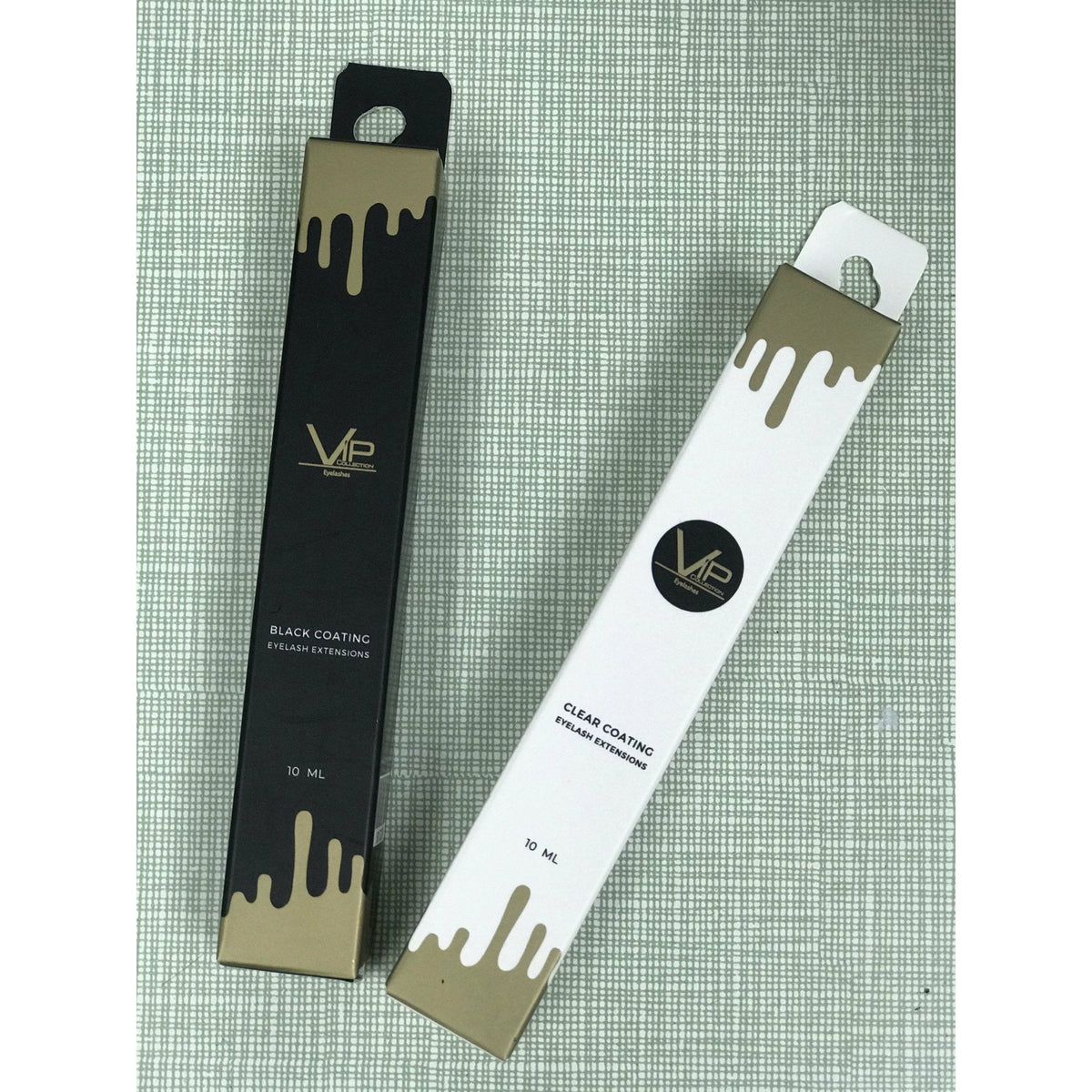 VIP Eyelash Extensions Coating Mascara, Clear & Black, 10 mL