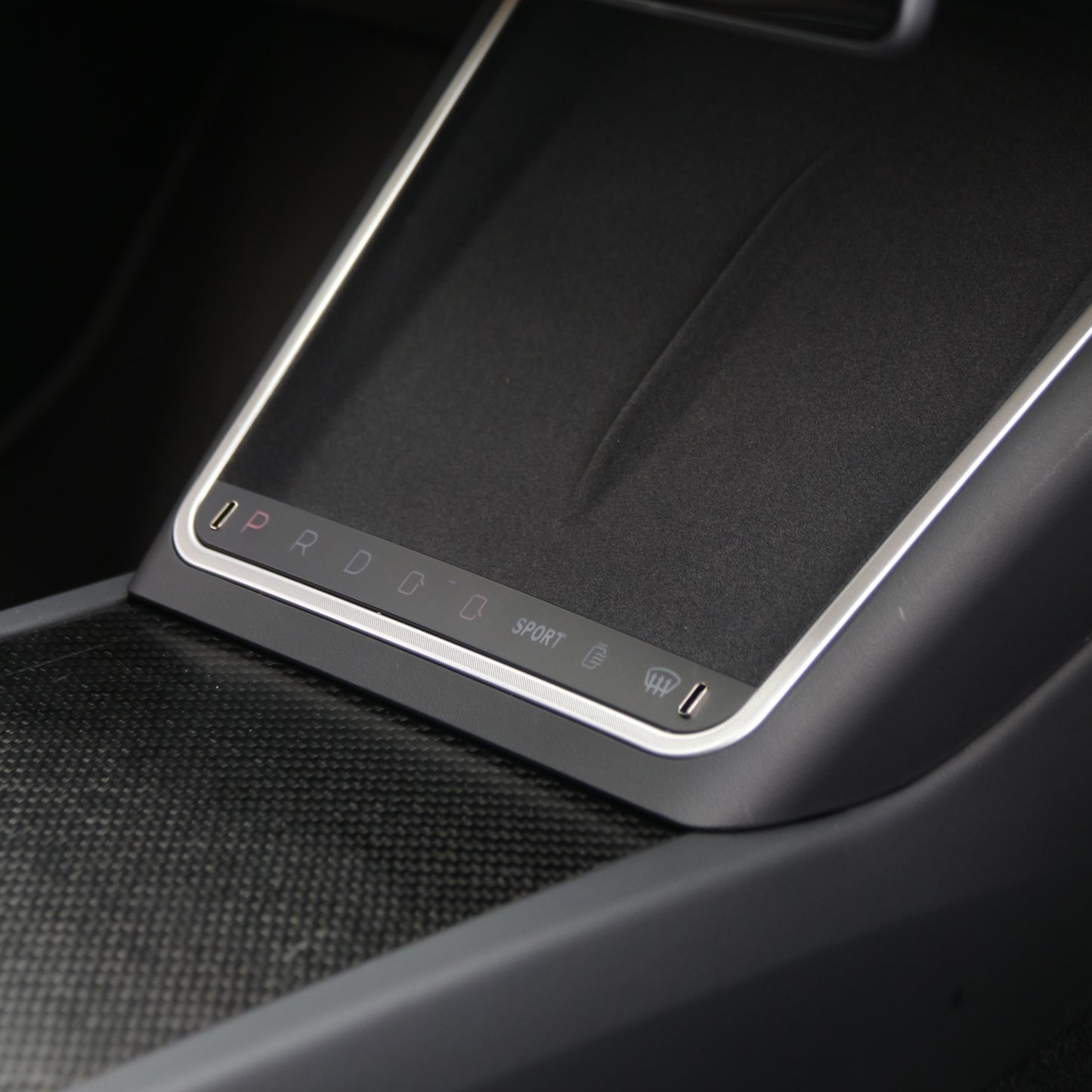 TESERY Wireless Charging Smart Button with Ambient Light for Model 3 Highland / Y Juniper