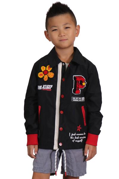 NOBLIN Kid's Premium Nylon Coach Jacket