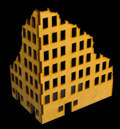 Ruined City Building - 28MMDF002