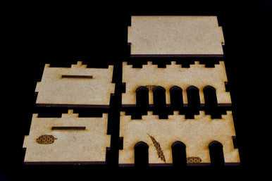 Middle East One Story Building - 28MMDF012