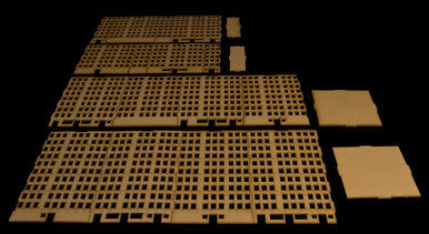 6mm Tall City Buildings (Matboard) - 285CSS031