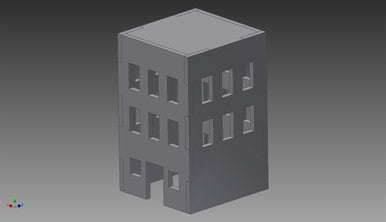 City Building (MDF) - 15MMDF266
