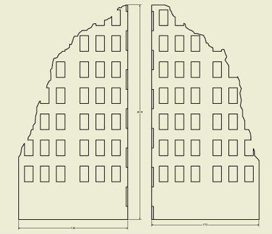 Ruined City Building - 28MMDF002-1