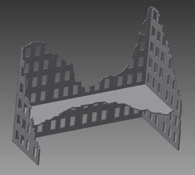Ruined City Building - 28MMDF003-1
