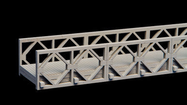 Bailey Bridge, 16.9" long (MDF) - 15MMDF270-2