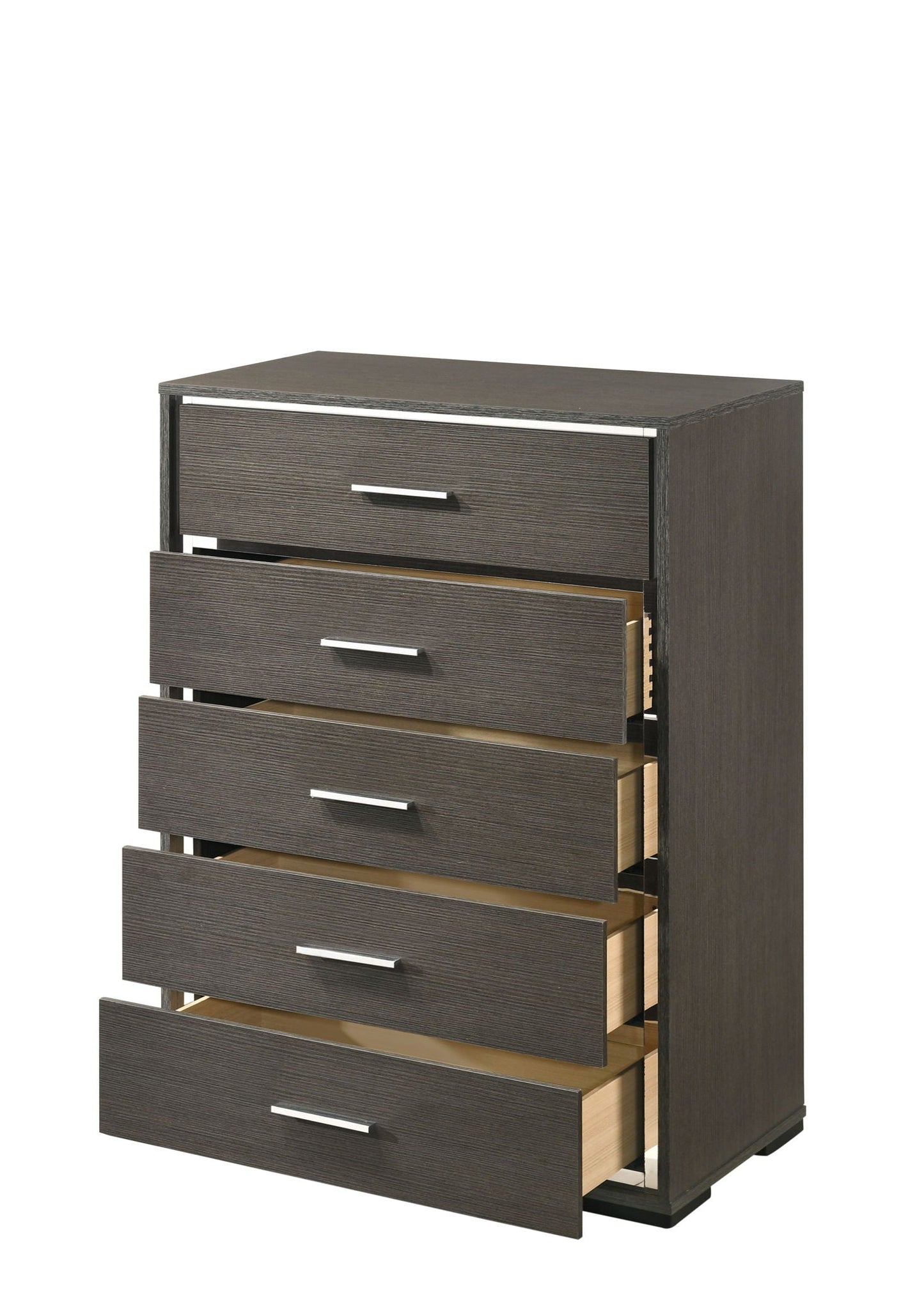 Escher Chest - Gray / Oak