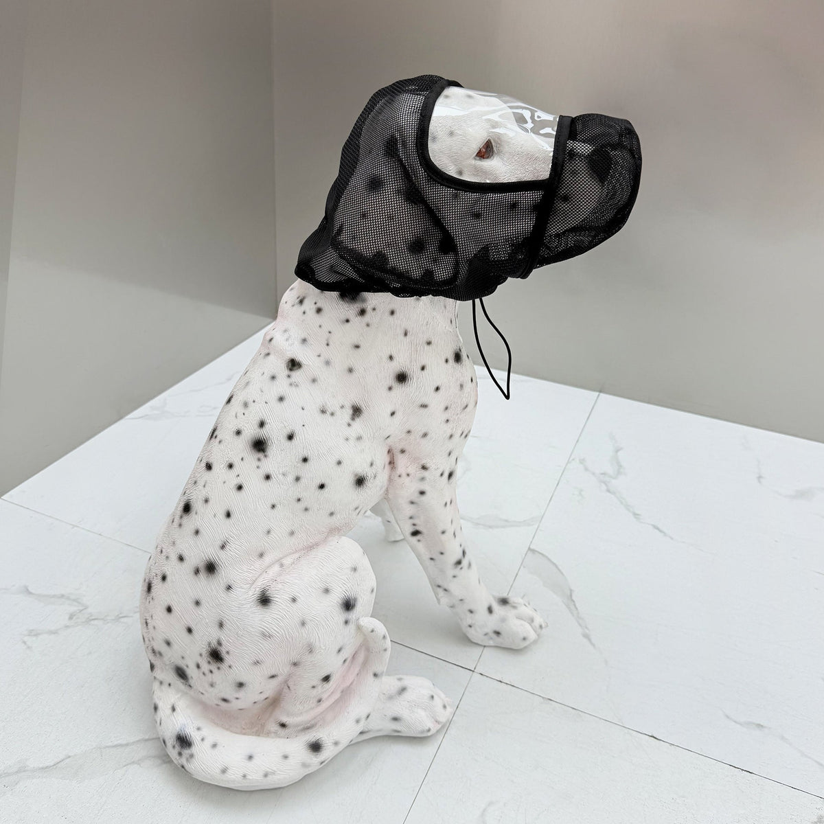 Dog Protective Mask Dog Mesh Muzzle Hood Mosquito And Insect-Proof Head Cover Breathable Anti Bite Anti Licking Mask
