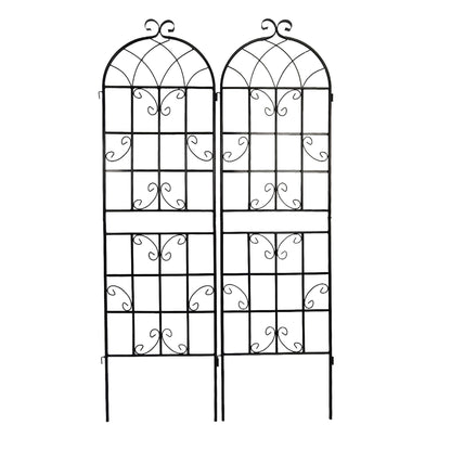 Metal Garden Rustproof Trellis For Climbing Plants Outdoor Flower Support