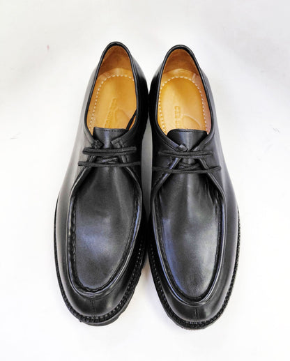 C Collection Calfskin Lace Up Shoe - Black