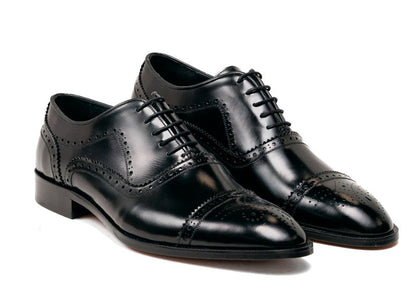 C Collection Calfskin Oxford - Black