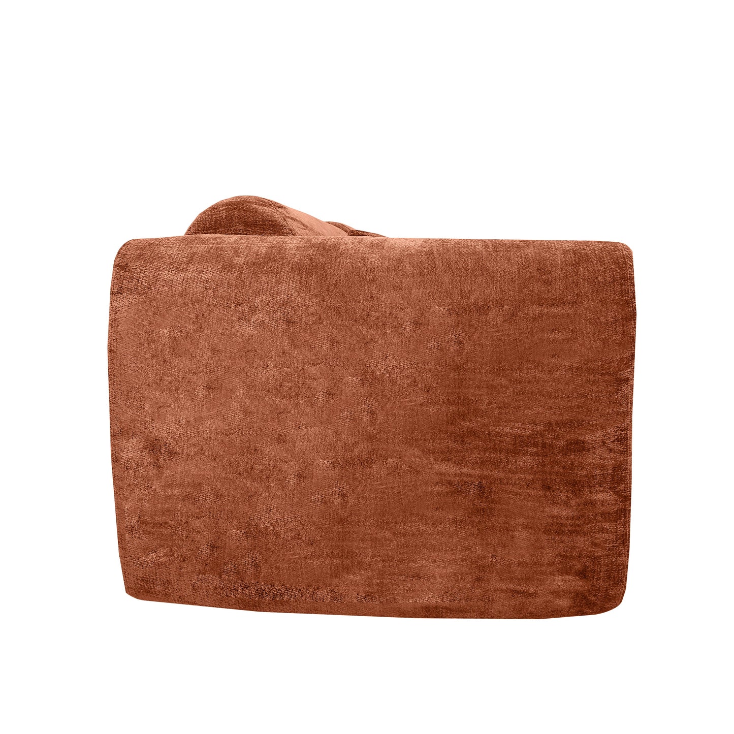140" Modern Curved Sectional Sofa with Chaise Lounge