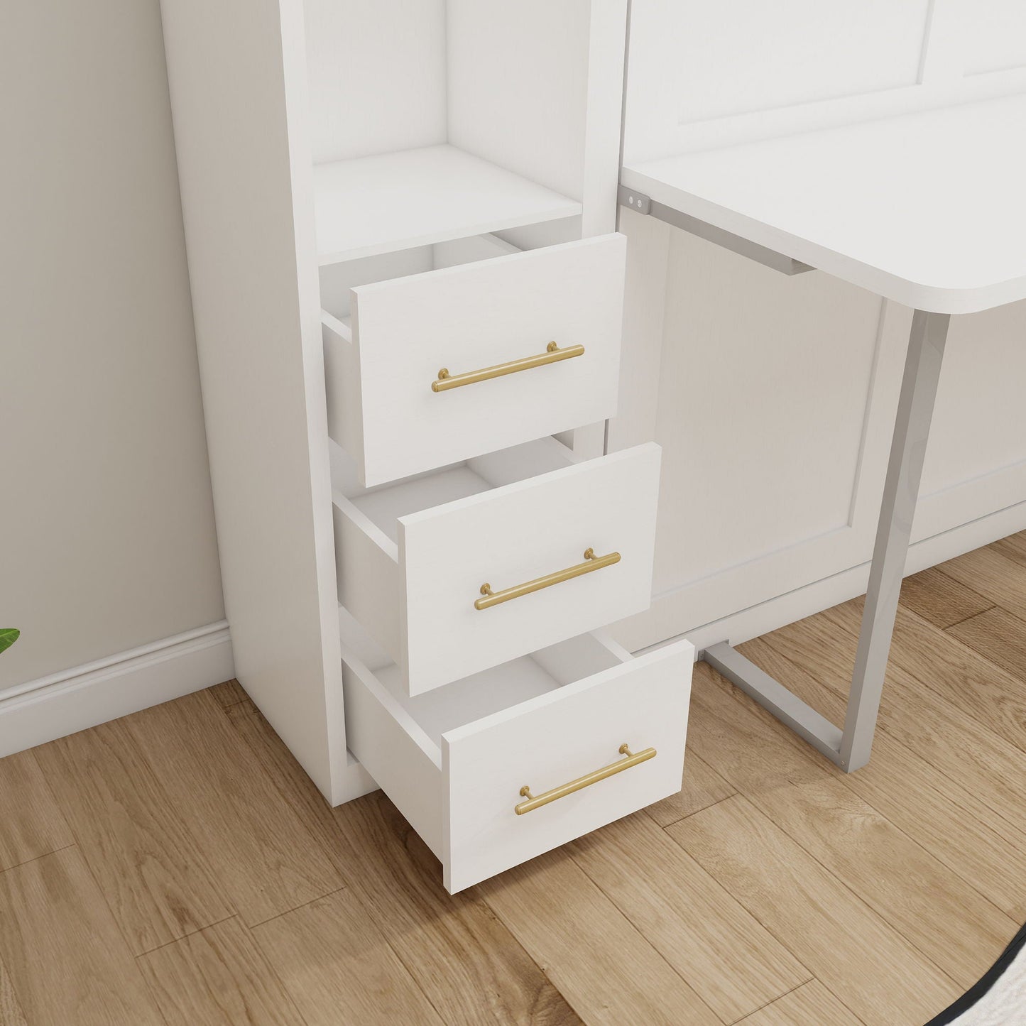 Folding Vertical Murphy Wall Bed
