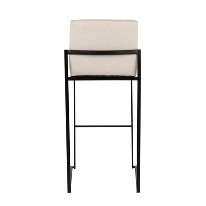 Fuji - Contemporary High Back Barstool Elegant Design