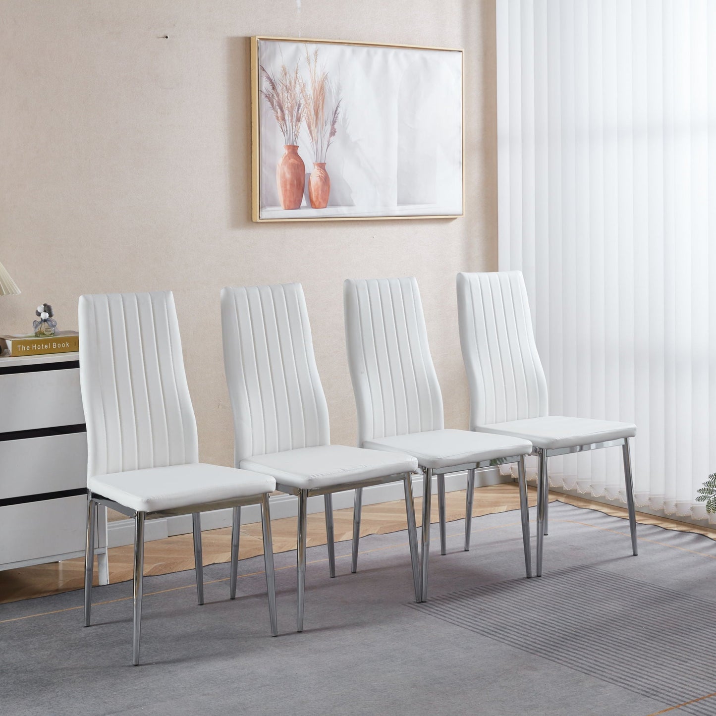 Minimalist Design Dining Chair (Set of 4)