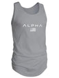 Men's US Flag Round Neck Tank