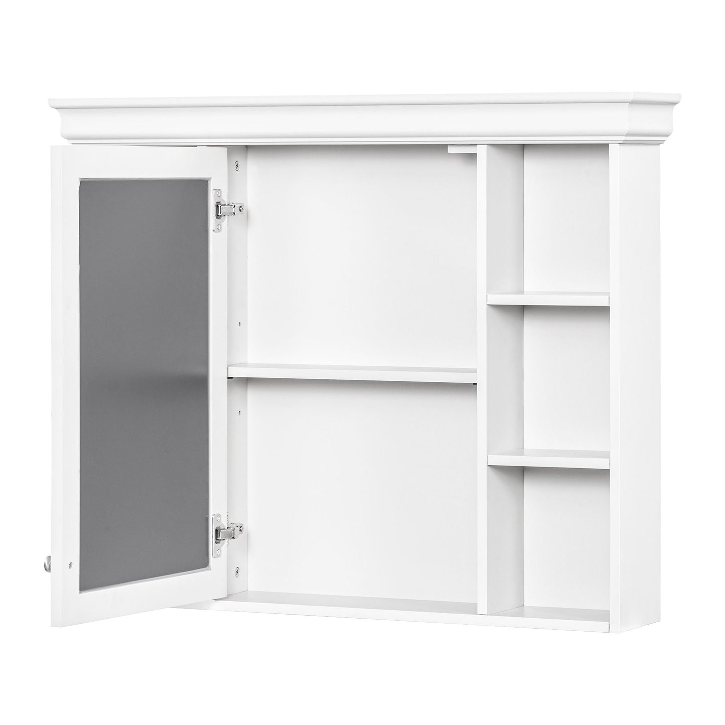 Wall Mounted Bathroom Storage Cabinet With Mirror Door