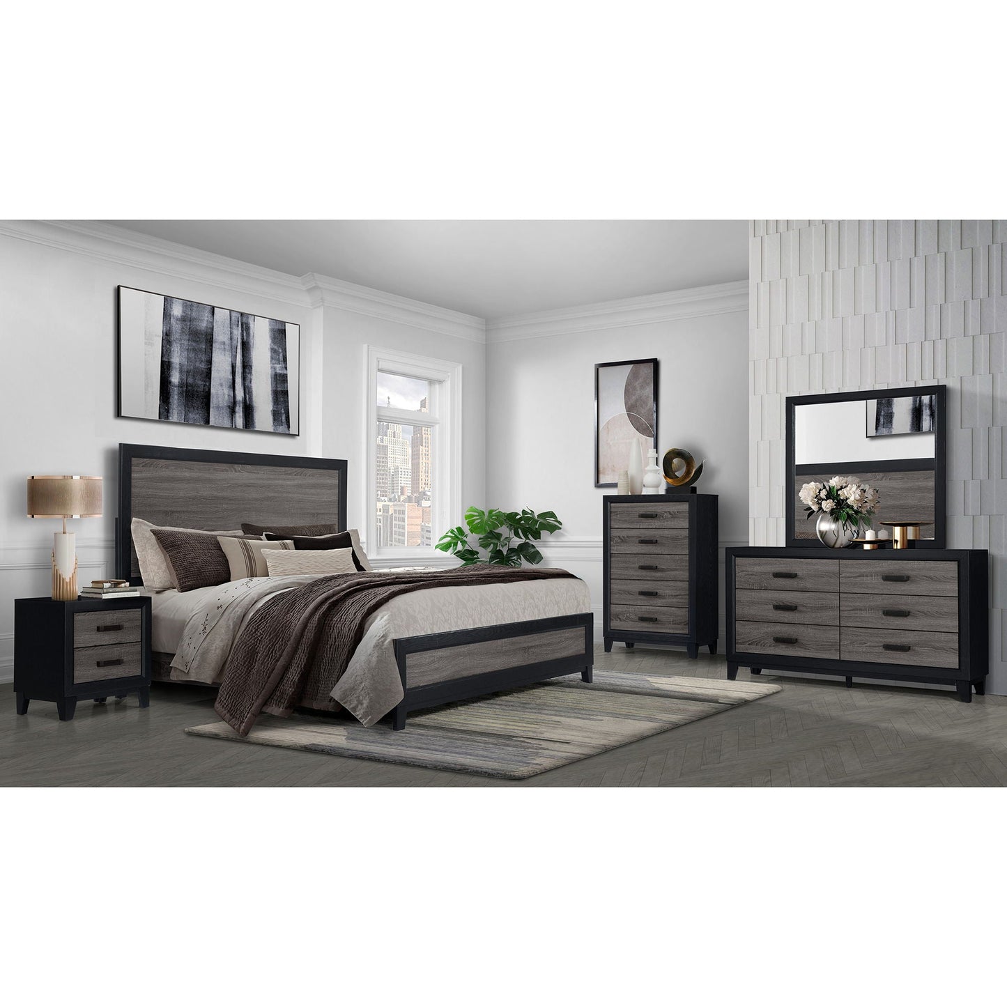Soluto - Chest - Gray / Black