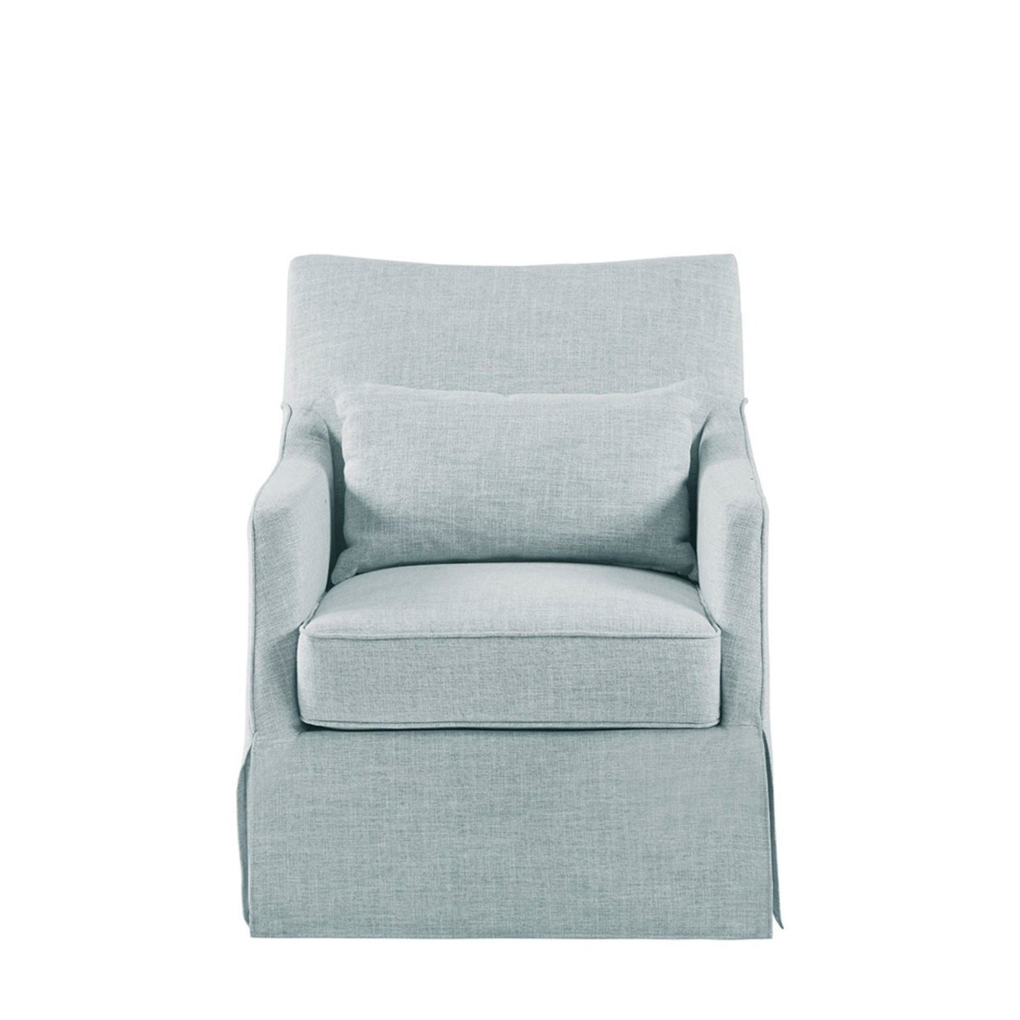 Traditional Design London Skirted Swivel Chair