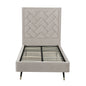 Crosby - Bed With Upholstered Headboard And Slats