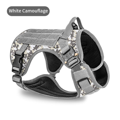 Large Pet Supplies Tactical Camouflage Close Traction Harness Wholesale