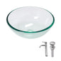 Vessel Sink With Faucet And Pop-Up Drain