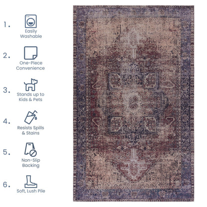 Maval - Area Rug Washable