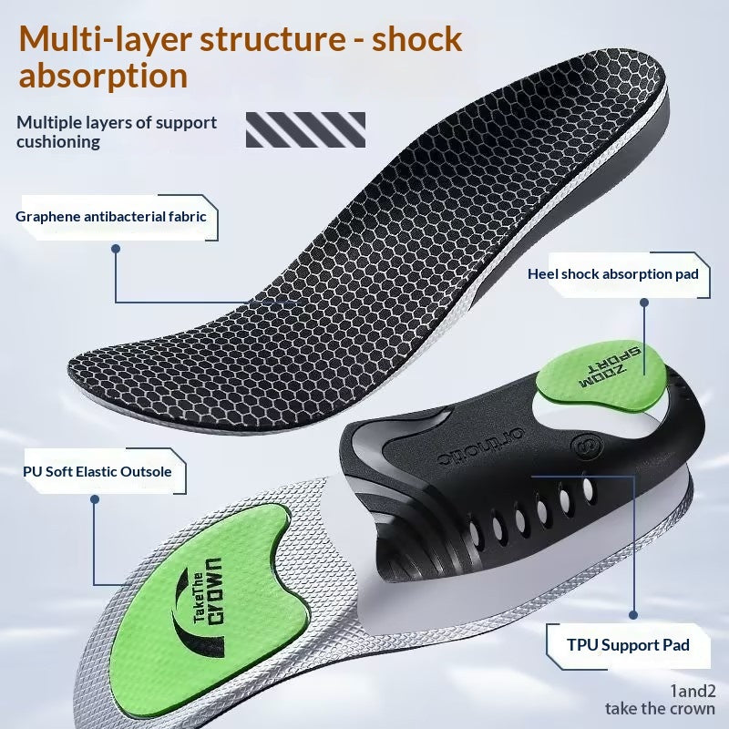Premium Graphene Arch-Support Insoles