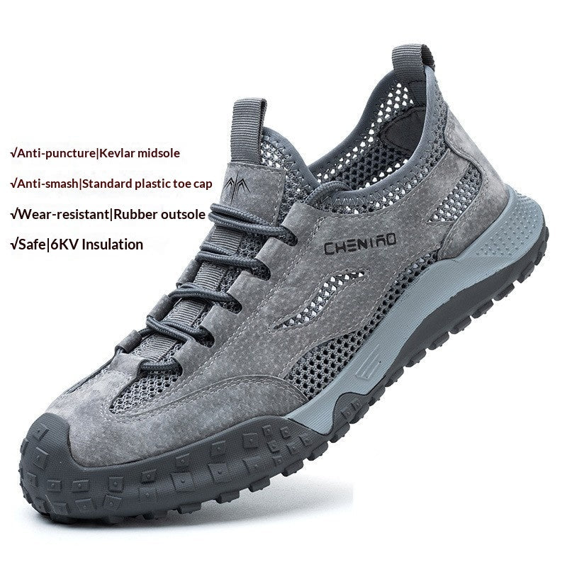 Labor Insurance Shoes For Men Are Smash-proof