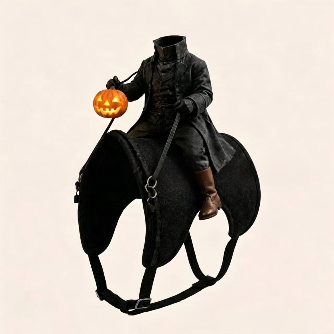 Halloween Headless Horseman Cat Costume