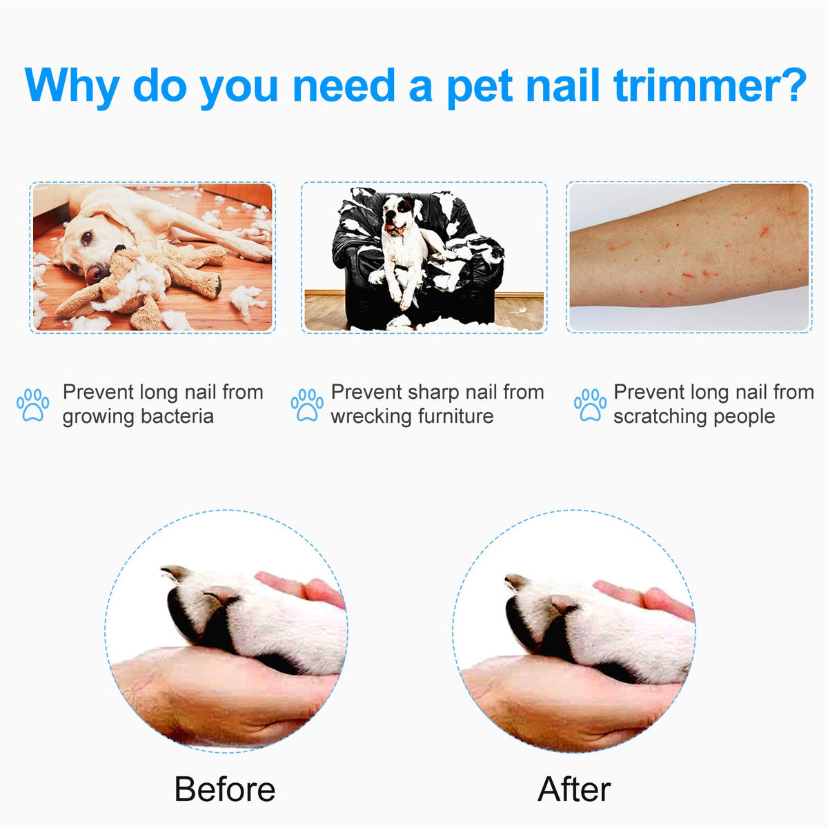GBruno Dog Nail Clippers