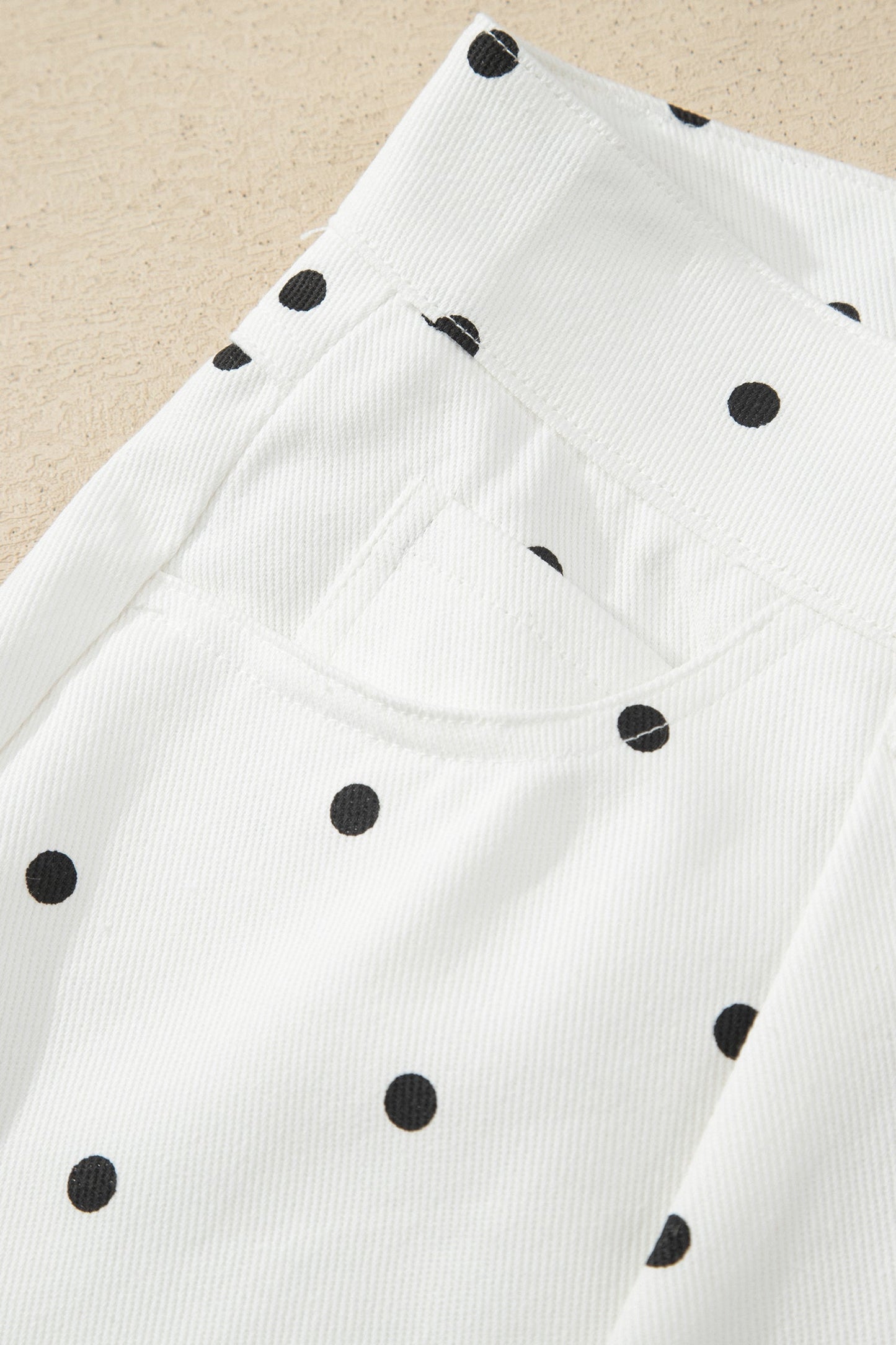 Elise Embroidered Scallop Hem Shorts