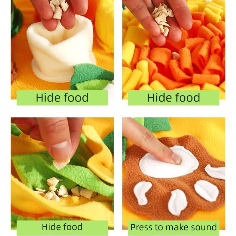 Little Dog Intelligence, Vocal Relief, Food Hiding, Missed Food Toy, Energy Consumption, Self-entertainment Tool, Sniffing Pad, Food Hiding Toy