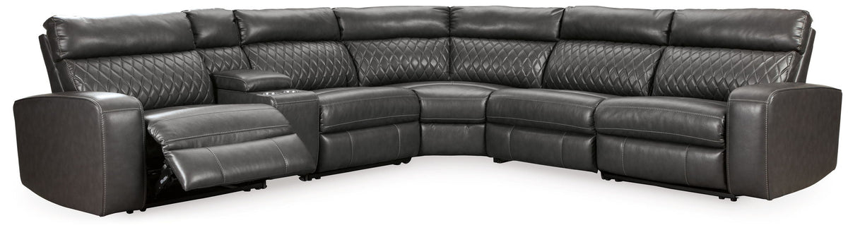 Samperstone - Power Reclining Sectional