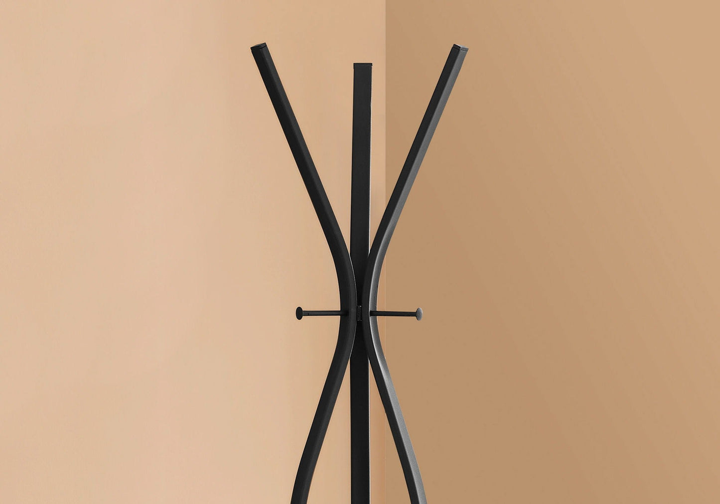 Free Standing Coat Rack 3 Hooks For Entryway