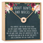 Aunt-Niece Necklace, Multiple Styles