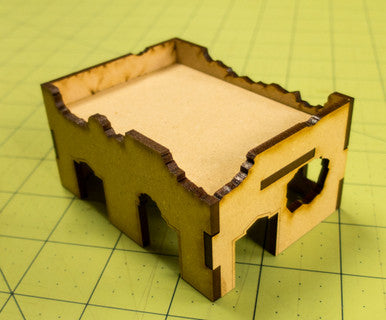 Middle East One Story Building (MDF) - 15MMDF014-D