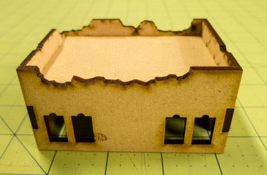 Middle East One Story Building (MDF) - 15MMDF014-D
