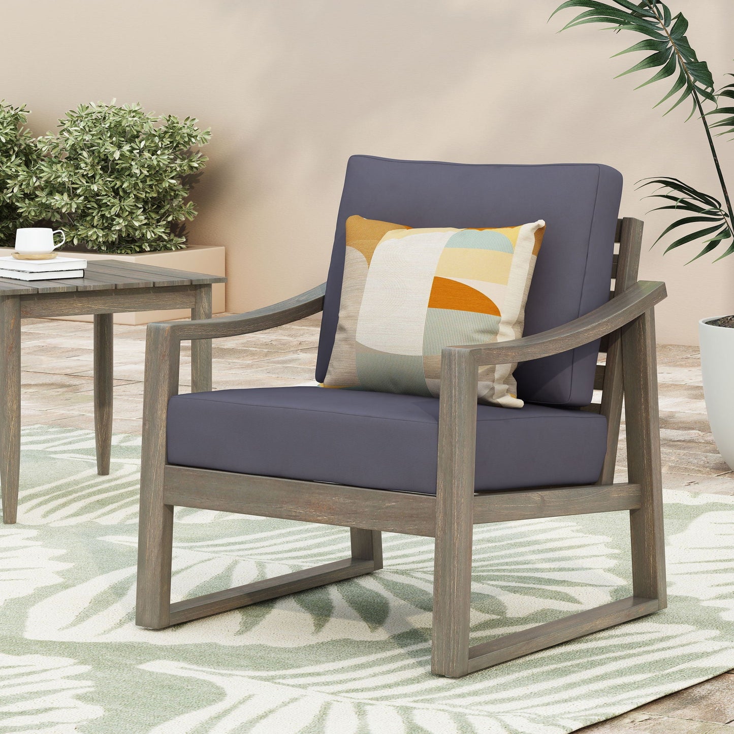 Samwell Outdoor Club Chair