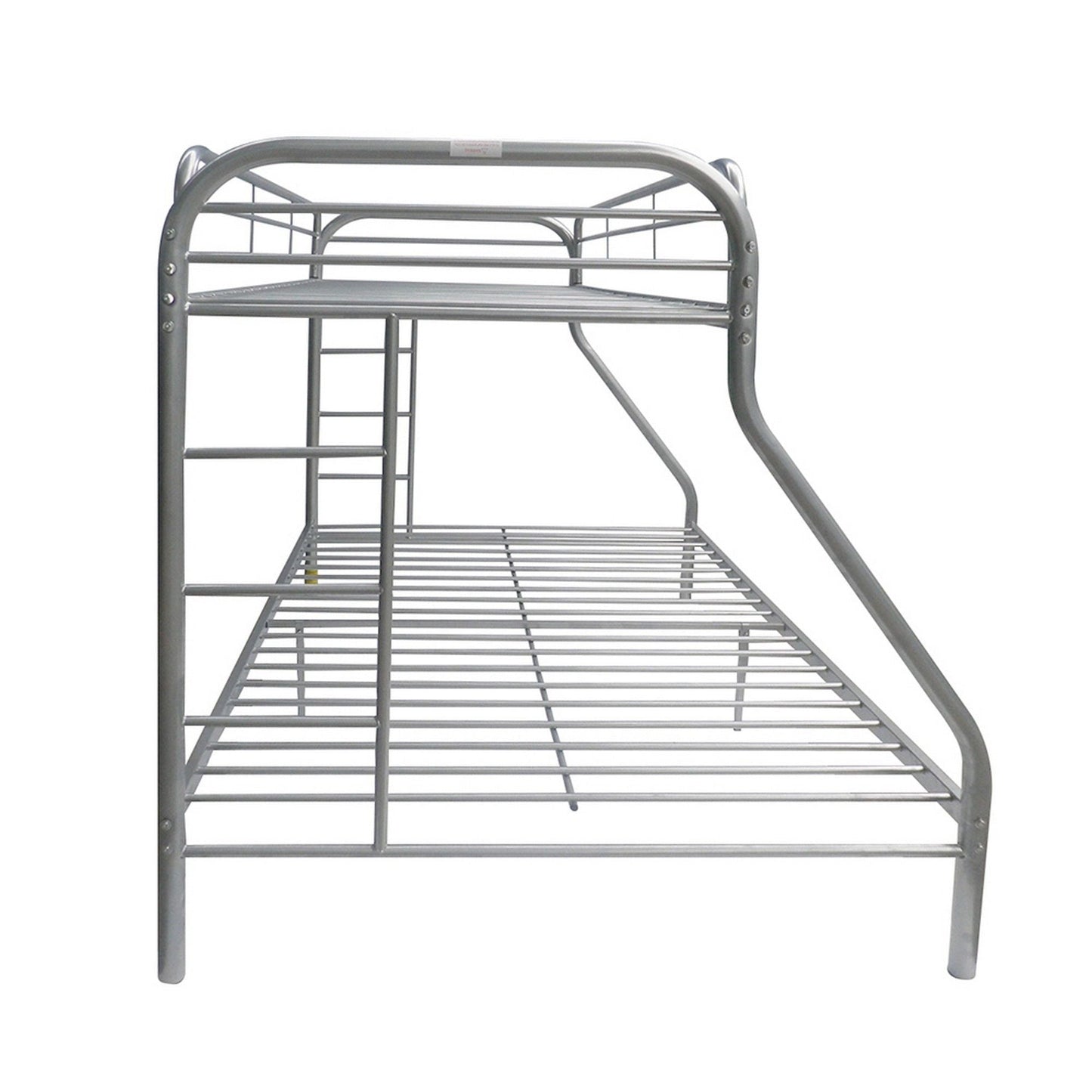 Tritan - Twin / Full Bunk Bed - Silver