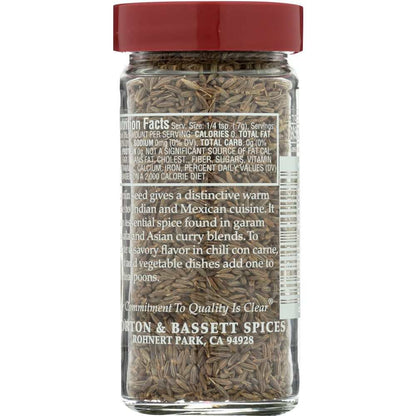 MORTON & BASSETT: Cumin Seed, 2 oz