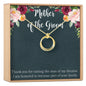 Mother of the Groom Necklace, Multiple Styles