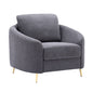Yuina - Chair - Gray Linen