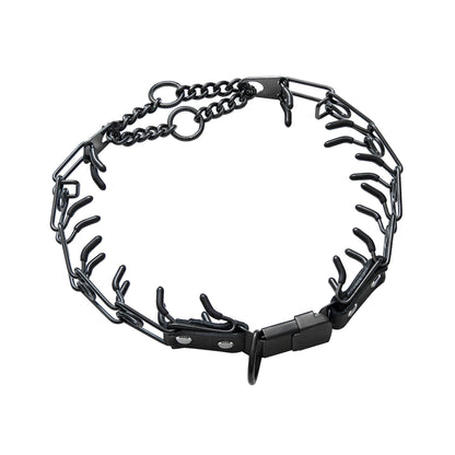 Detachable Stainless Steel Pet Dog Chain Snap Buckle With Spikes