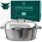 Oval Dutch Oven with Lid - 12.6 Quart (18 Inch)