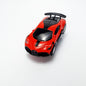 Track racing car accessories, toy car model. 1:64 model car