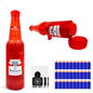 Drink Bottle Toy Gun with Foam Dart Bullets, Toy Foam Blaster Guns for Boy & Girl, Soda Blaster Guns Shooting Model,