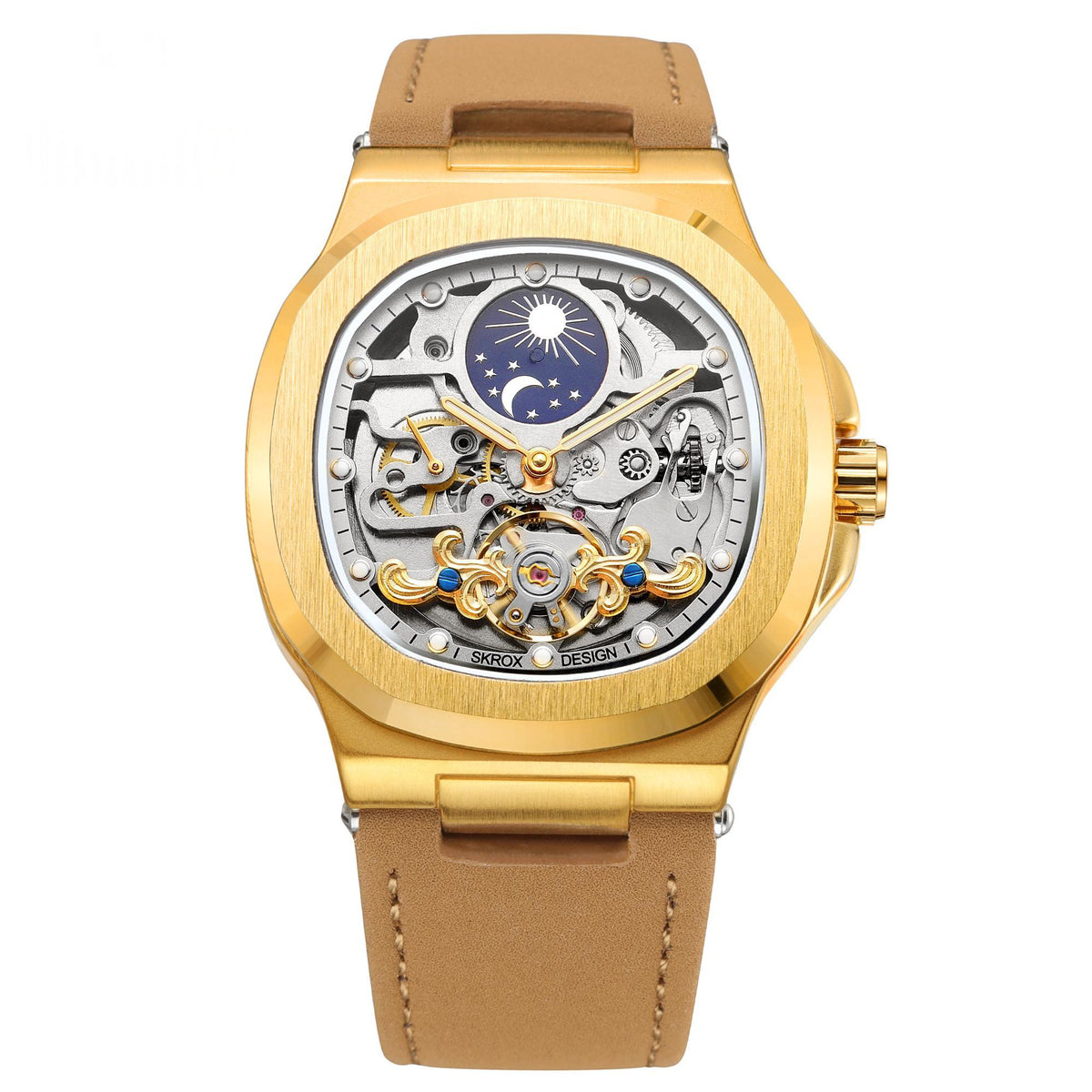 Full-automatic Mechanical Tourbillon Hollow Men's Watch
